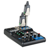 Xvive Dual Wireless Audio System For Audio  - Black